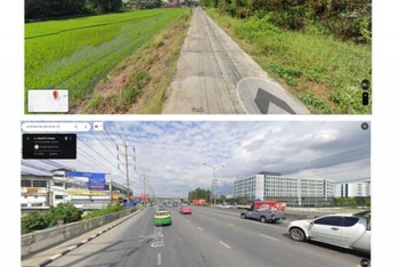 ที่ดิน596.8ตรว. ขายเหมา 6ล้านบาท บางพูน-รูปภาพ-1