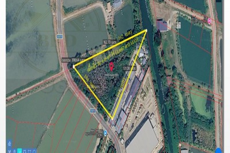 ที่ดินสีม่วง บางนา กม.19 ,คลองส่งน้ำ ,สป.1011  เนื้อที่ 4-0-97 ไร่ ขายเหมา 50 ล้าน พร้อมโอน บางพลี สมุทรปราการ